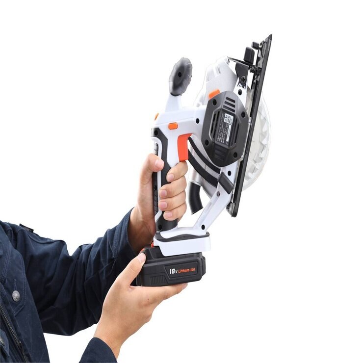 アイリスオーヤマ 充電式丸のこ ホワイト 18V JSC140