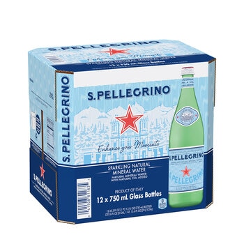 サンペレグリノ 750mlx12ボトル（瓶）