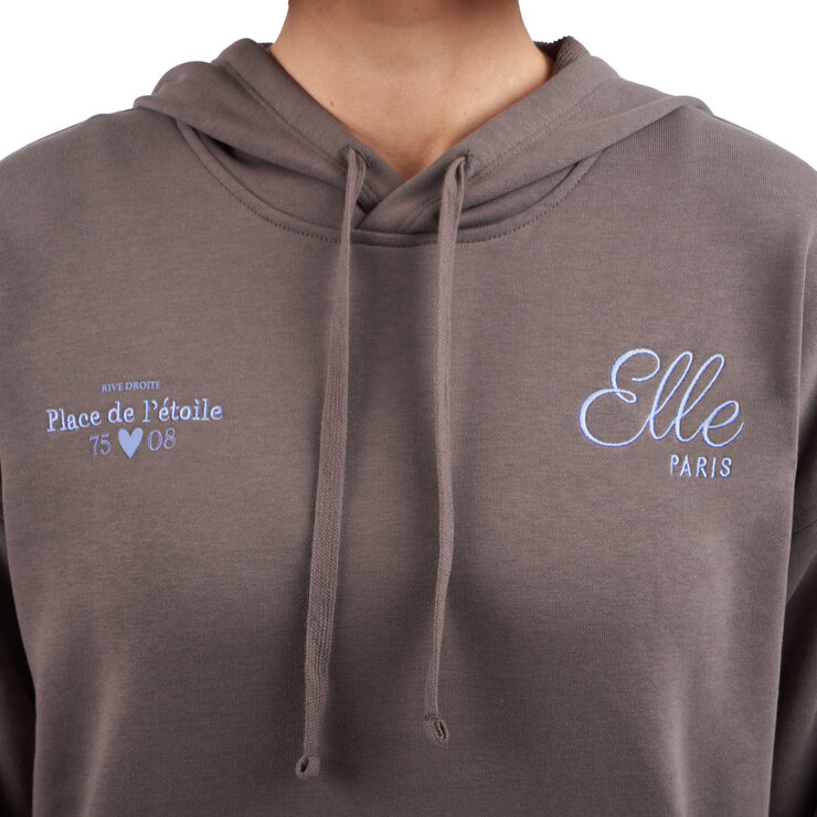 エルレディース ロゴ パーカー