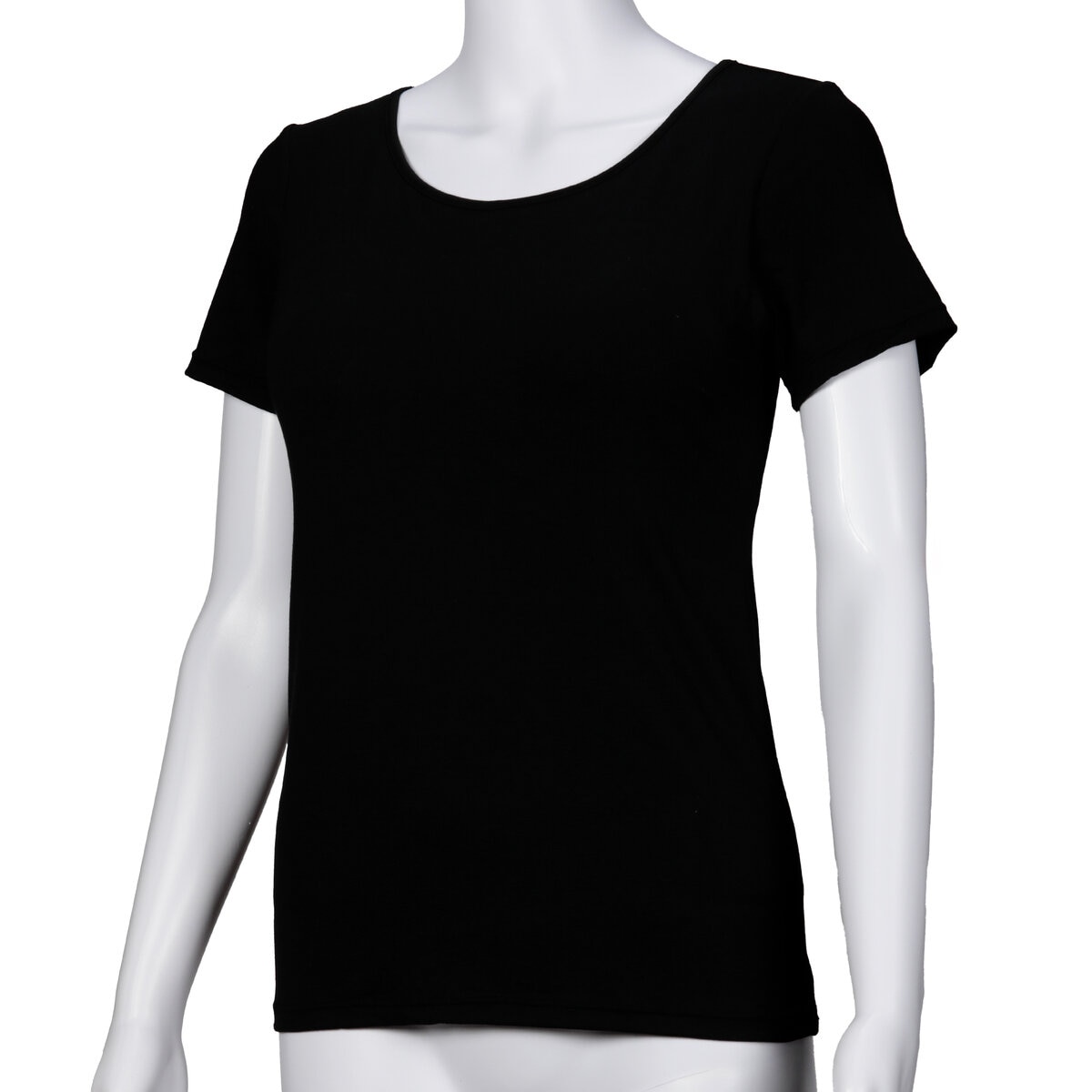 アツギ カップ付Tシャツ 2枚組 グレー/ブラック M