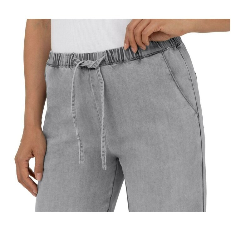 ウェル ウォーン レディース ワイド パンツ サマー グレー L