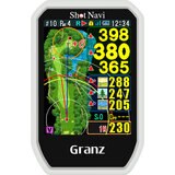 【むずら】ゴルフ　Shot Navi　Granz　ホワイト ショットナビ（Shot Navi）（メンズ、レディース）ゴルフ 距離
