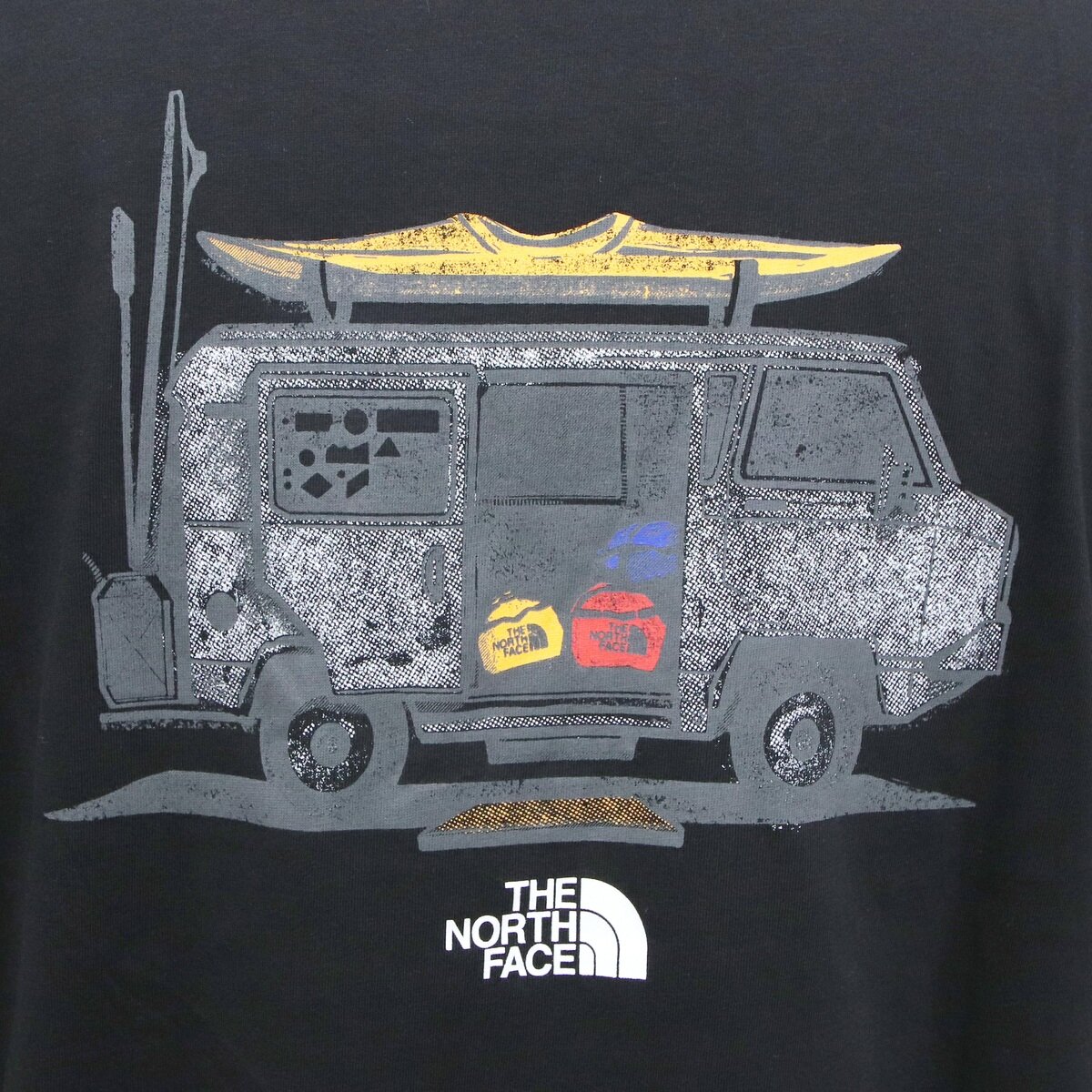 ザ ノースフェイス メンズ エボリューション バン ライフ 半袖 Tシャツ ブラック XL
