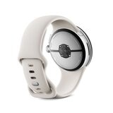 グーグル ピクセルウォッチ 3 45mm ポリッシュ シルバー アルミニウムケース / Porcelain アクティブ バンド GA05736-US