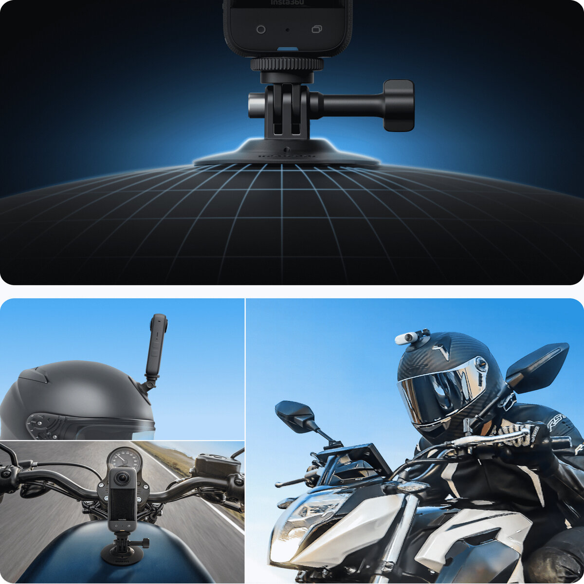 INSTA360 モーターサイクルバンドルキット CINSAAVY-ECOS