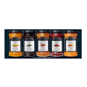 ST.DALFOUR フルーツスプレッドアソート 5種