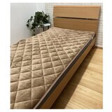 昭和西川 6層あったか敷パッド シングル ブラウン