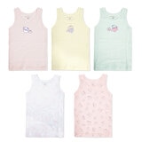 キャラクター キッズ タンクトップ 5枚組 ガールズ 110cm