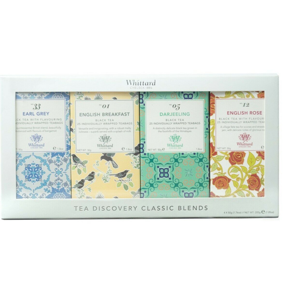ウィッタード ティーディスカバリー ギフトセット 4種 x 25バッグ