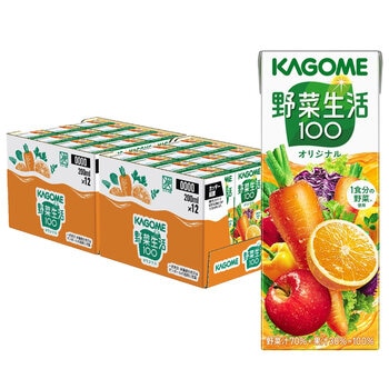 カゴメ 野菜生活オリジナル 200ml x 24本