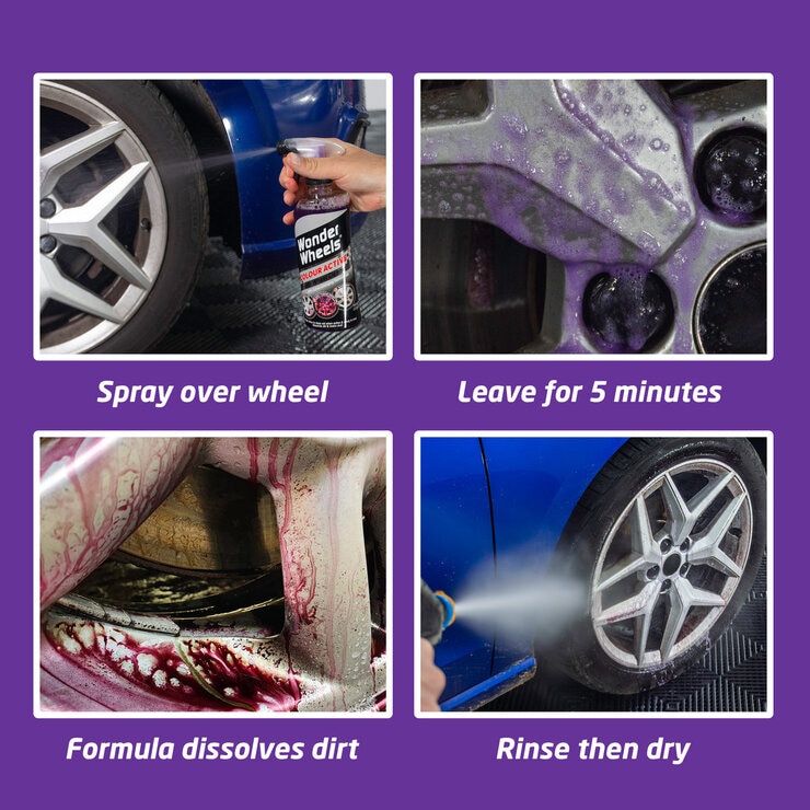 ワンダーホイール ホイールクリーナー 600ml 2本セット