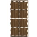 BEST STEP ジョイントクッションマット 8枚 61x61cm サイドパーツ付き