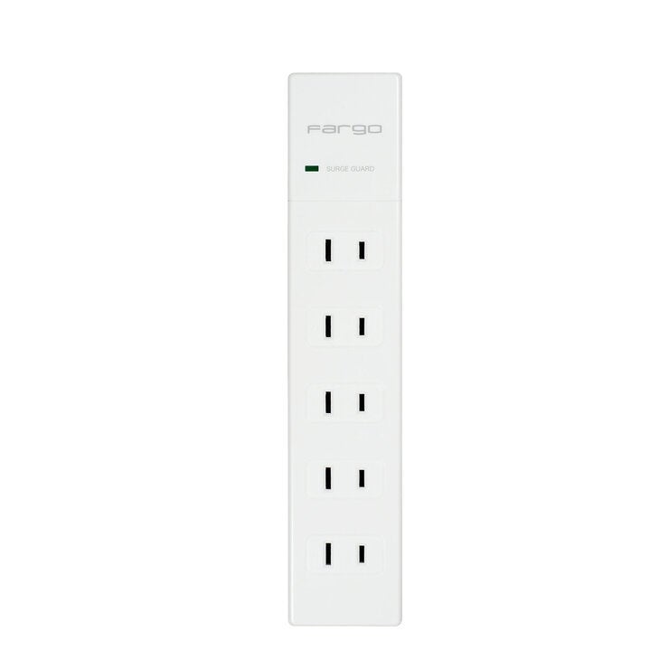 ファーゴ 雷サージ保護機能付き 6口 電源タップ 2個セット
