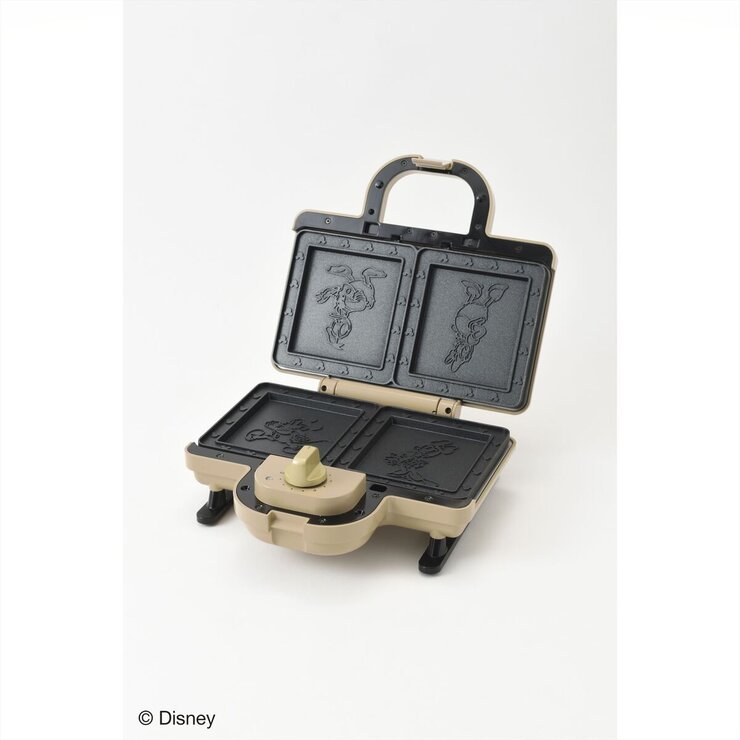 BRUNO DISNEY ホットサンドメーカー ダブル ベージュ BOE136-BE