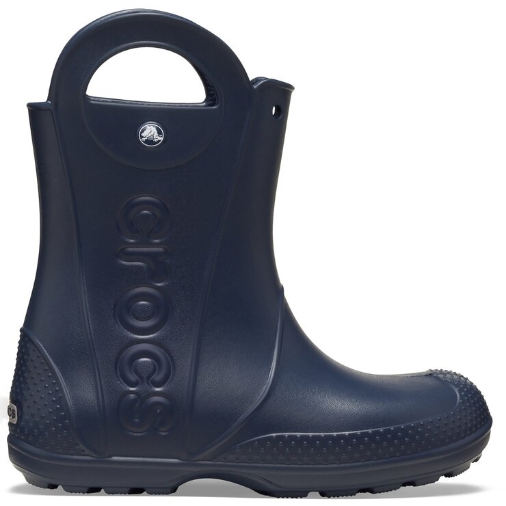 クロックス キッズ ハンドル イット レイン ブーツ ネイビー J4/22cm クロックス キッズ ハンドル イット レイン ブーツ ネイビー J4/22cm