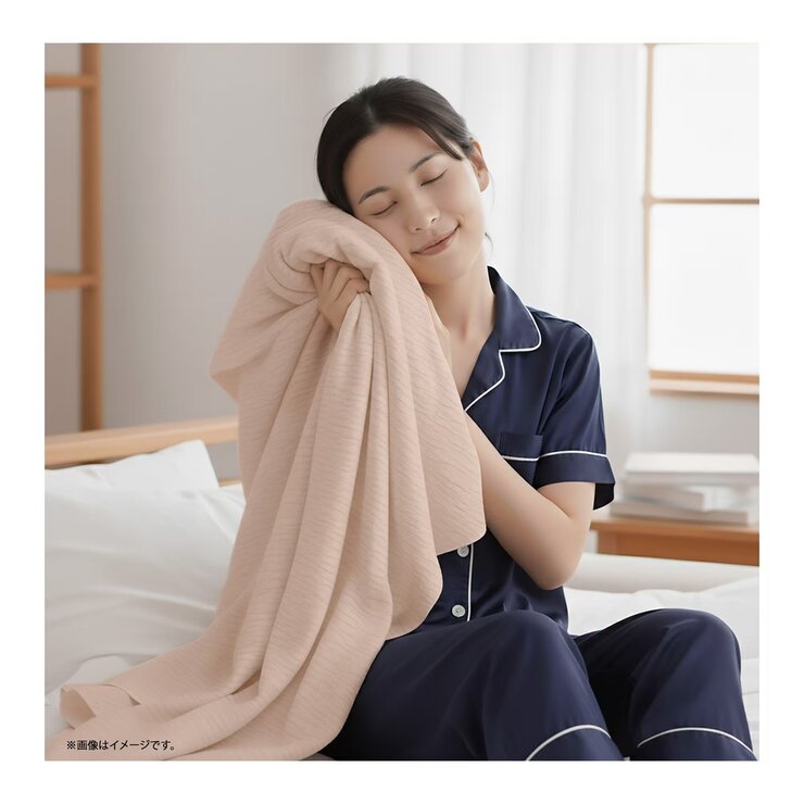 モリリン ふわとろレーヨンケット ライトピンク