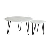 大理石調 ネストテーブル 大理石調 ネストテーブル