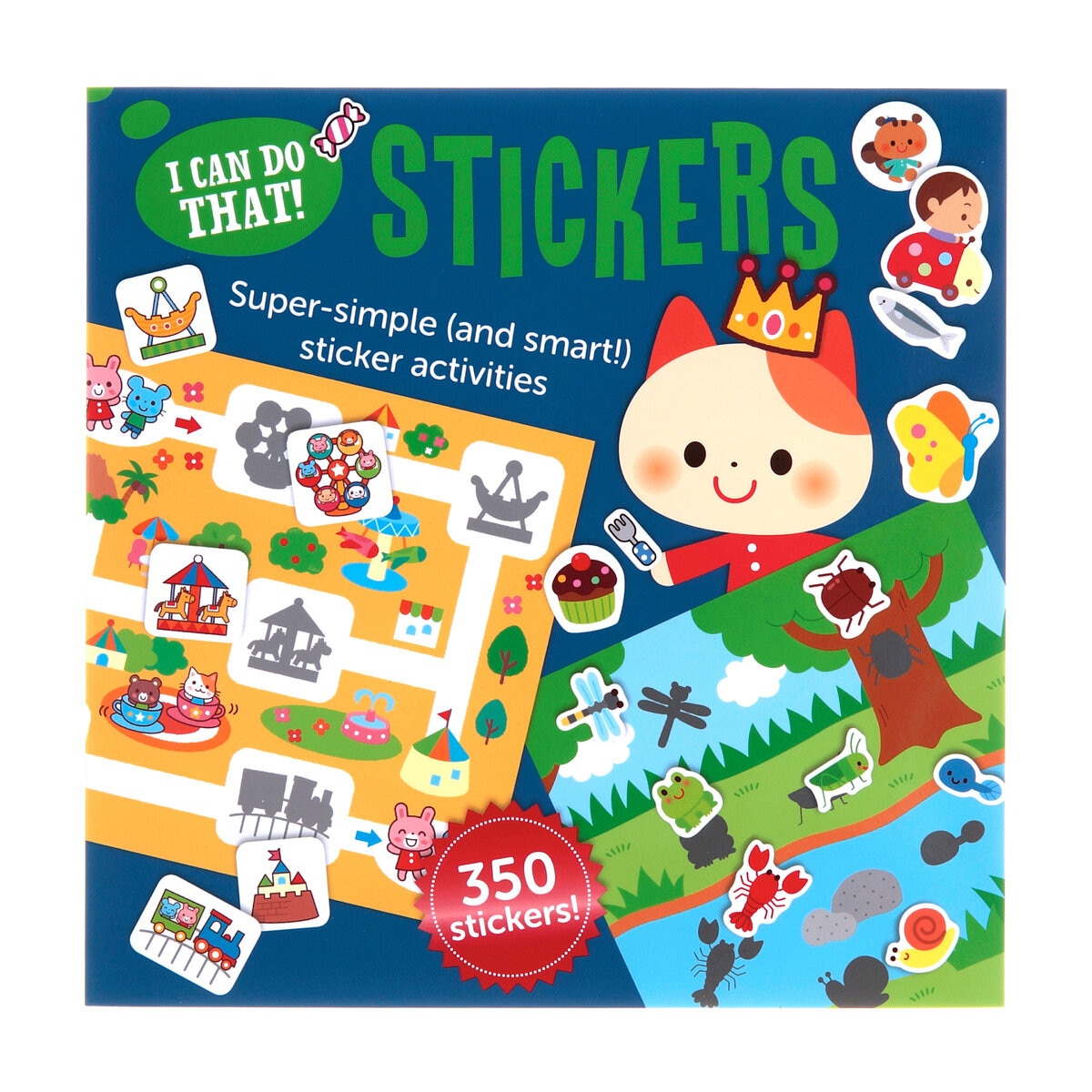 I CAN DO THAT!! STICKERS シールであそぼう2冊セット