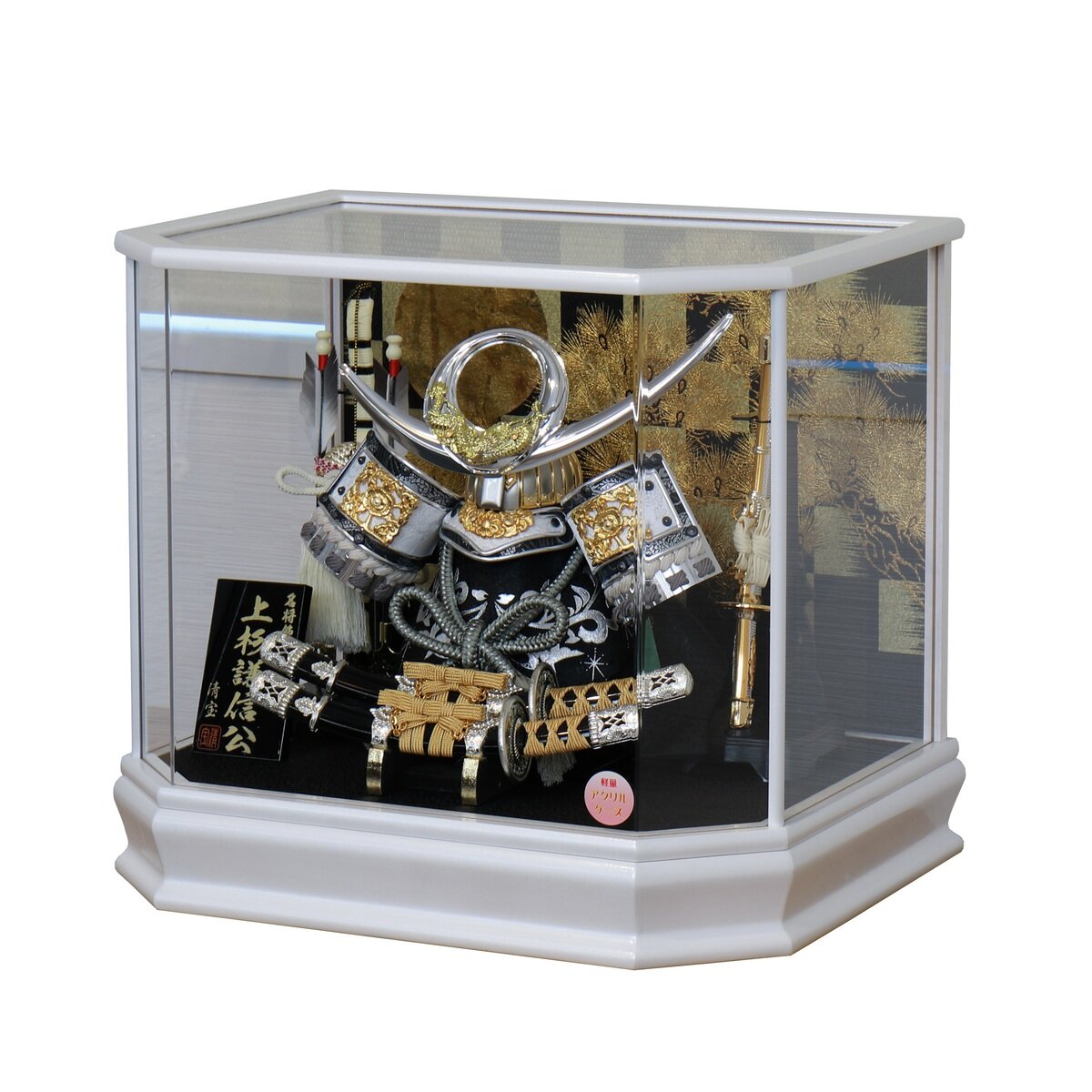 五月人形 兜ケース飾り 6M21-CS-801