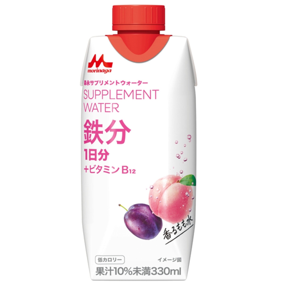 森永サプリメントウォーター 香るもも水 330ml x 12本