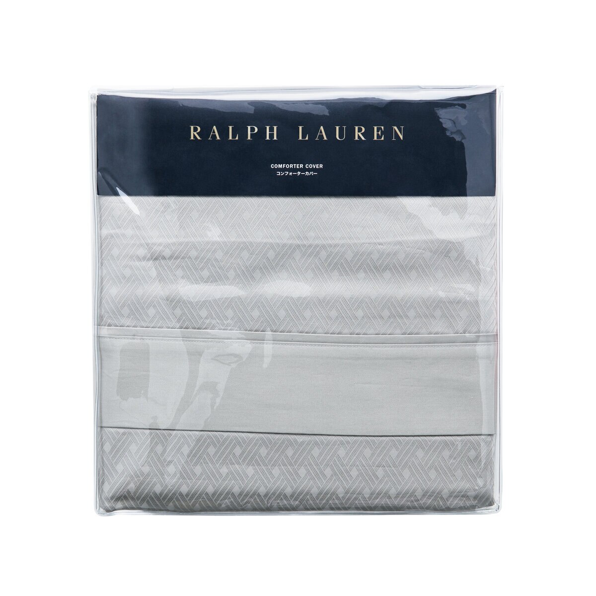 ラルフローレン 掛け布団カバー シングルサイズ 150x210cm グレー ラルフローレン 掛け布団カバー シングルサイズ 150x210cm グレー