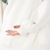 オーシャンパシフィック レディース ハーフジップ スウェットシャツ L