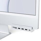 Satechi USB-C iMac 24インチ用クランプハブ シルバー