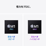 MacBook Pro 16インチ 10コアCPU&16コアGPU/M1 Proチップ/16GBメモリ/1TB SSD/スペースグレイ