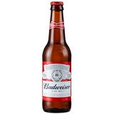バドワイザー 瓶 355ml x 24本入り