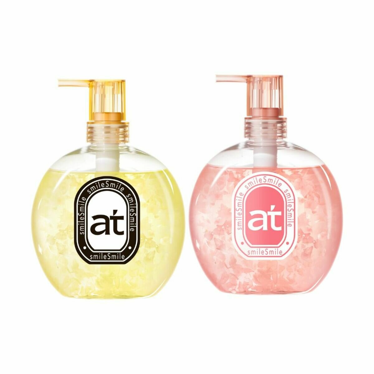 at (アット) ハンド＆ボディウォッシュ ジャスミンの香り サクラの香り セット 各1本 500ml