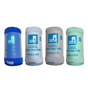 シーブリーズ 冷感敷きパッドシーツ シングル 100 x 205cm