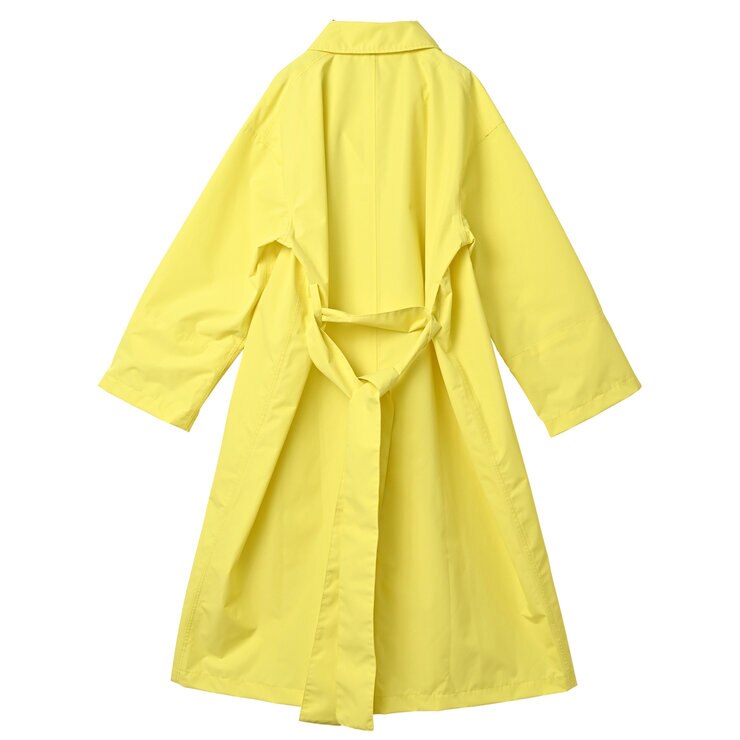 1937 ステンカラーレインコート イエロー Y-RC023004
