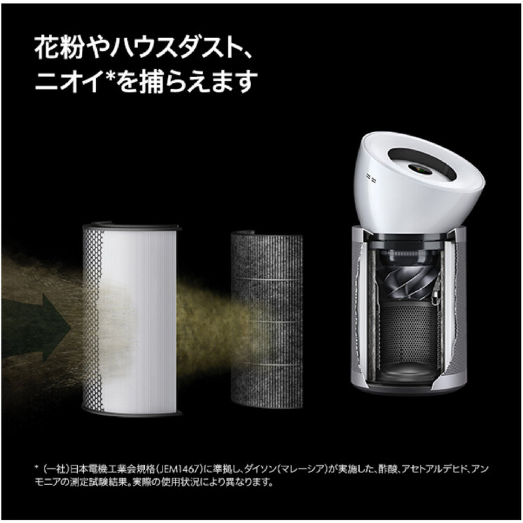 ダイソン 空気清浄機 BP02 WS ホワイト / シルバー | Costco Japan