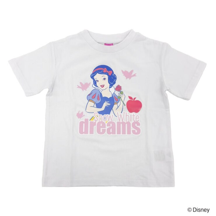 キャラクター キッズ Tシャツ アンド ショーツ 2枚セット / 白雪姫 110cm