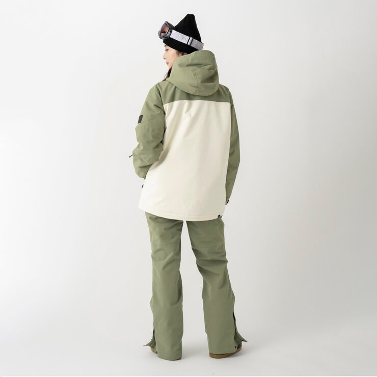 オーシャンパシフィック レディース スノージャケット クリーム M