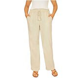 ブリッジ レディース リネン パンツ ナチュラル XL