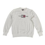 トミーヒルフィガー メンズ スウェットシャツ ホワイト S トミーヒルフィガー メンズ スウェットシャツ ホワイト S