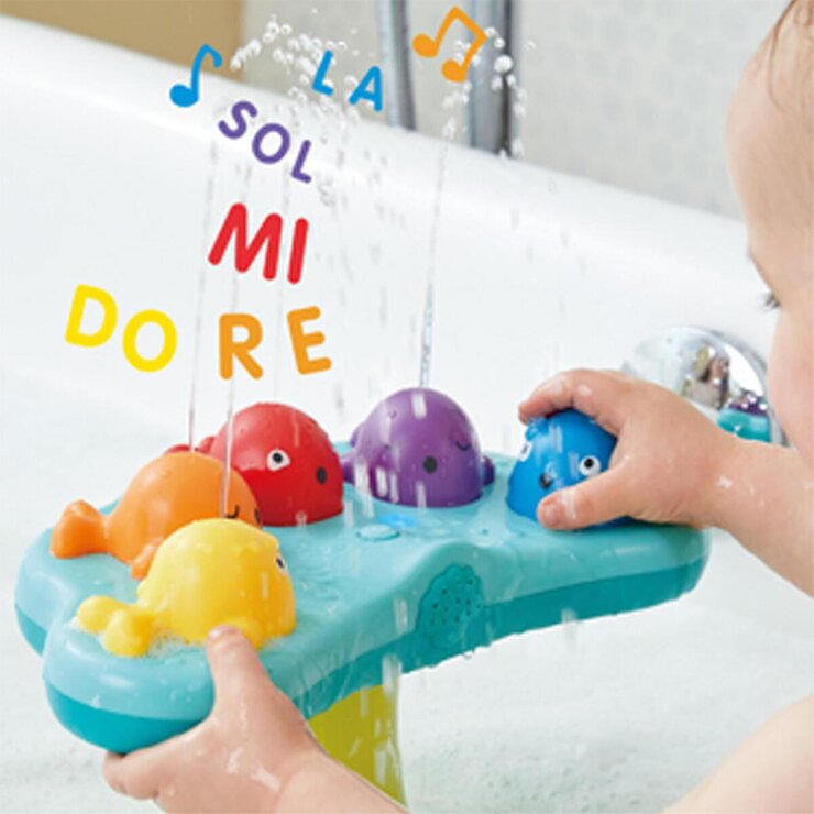 HAPE くじらたちの噴水パーティーとお風呂場セット