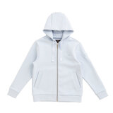 ダニエルウェリントン レディース フルジップパーカー オフホワイト S