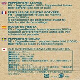 Cafe Tea 100％ ペパーミントティーバッグ 240包