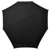 センズ　折りたたみ傘　マニュアル　手開き　晴雨兼用－ピュアブラックレフレクティブ