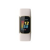 fitbit Charge 5 健康管理トラッカー FB421GLWT-FRCJK ルナホワイト／ソフトゴールド ステンレススチール
