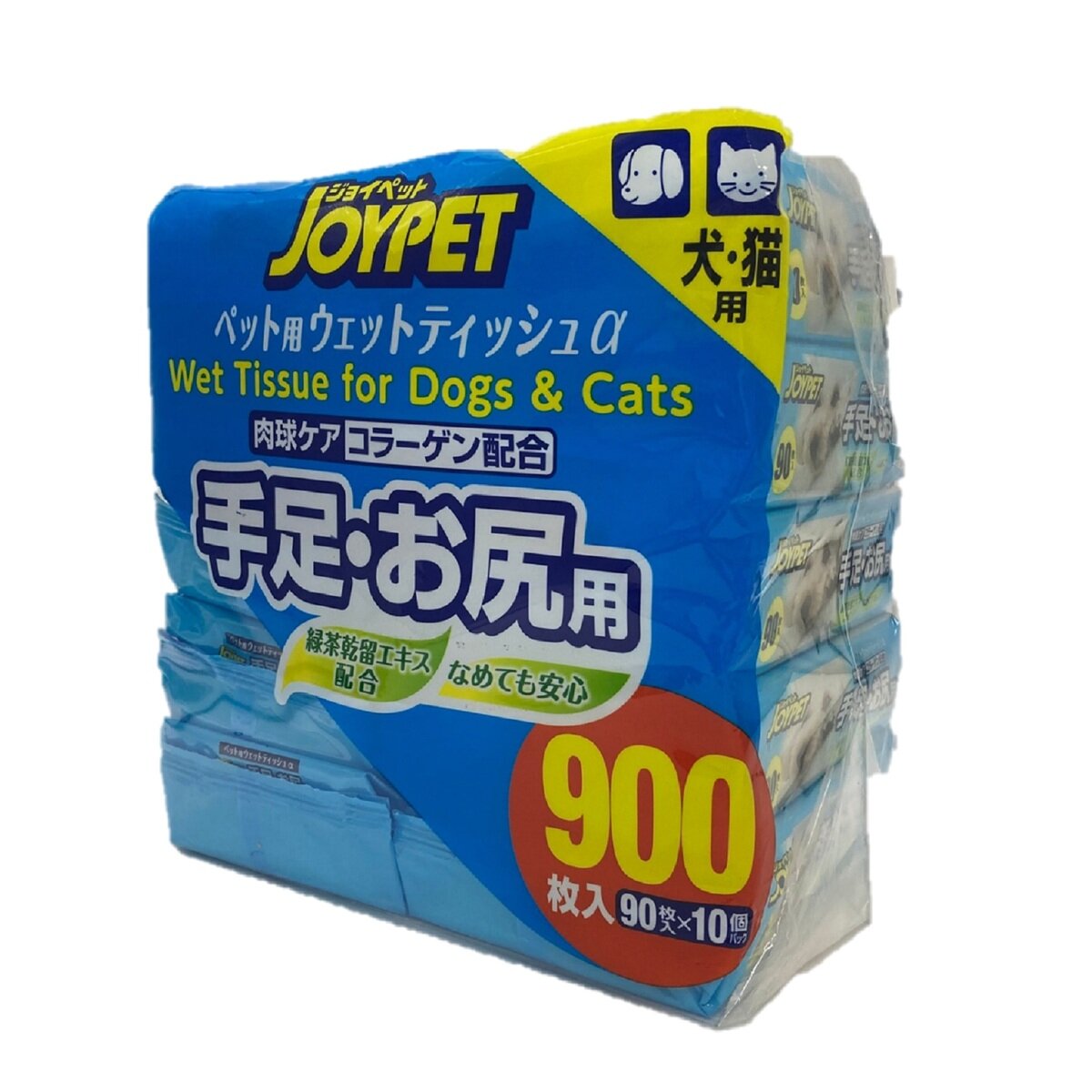 ジョイペット ウェットティッシュ 90CT X10