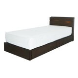 シーリー ベッドフレーム シングル サシェキャビネット ドロアータイプ