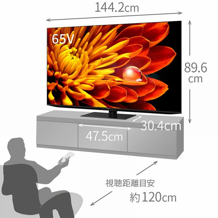 シャープ アクオス XLED 65インチ 4K 液晶テレビ 4T-C65EP1