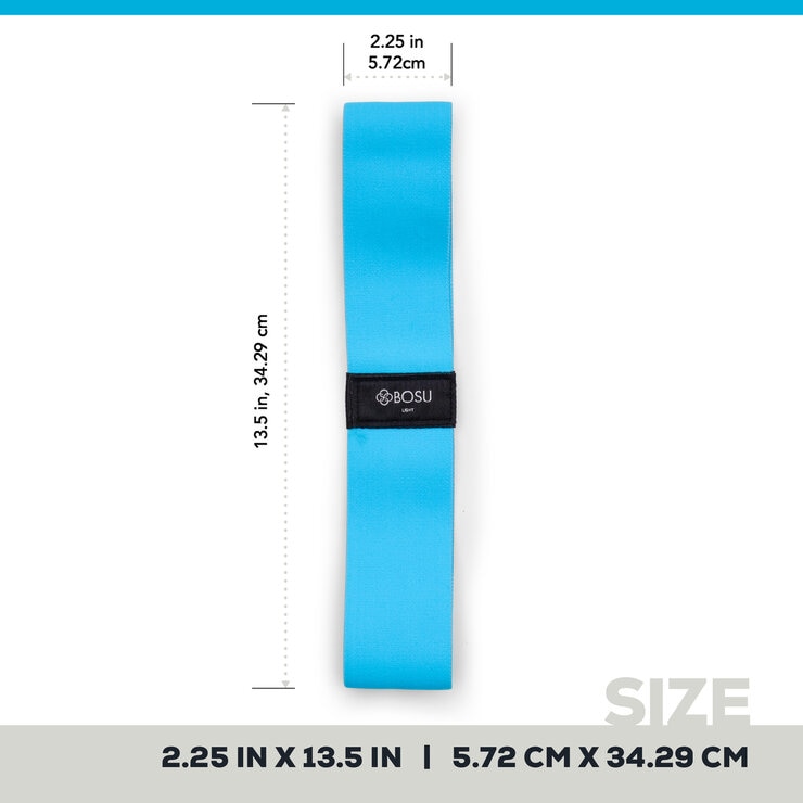 BOSU(ボス) 布製レジスタンスバンド 3本セット（22kg／17kg／13kg）
