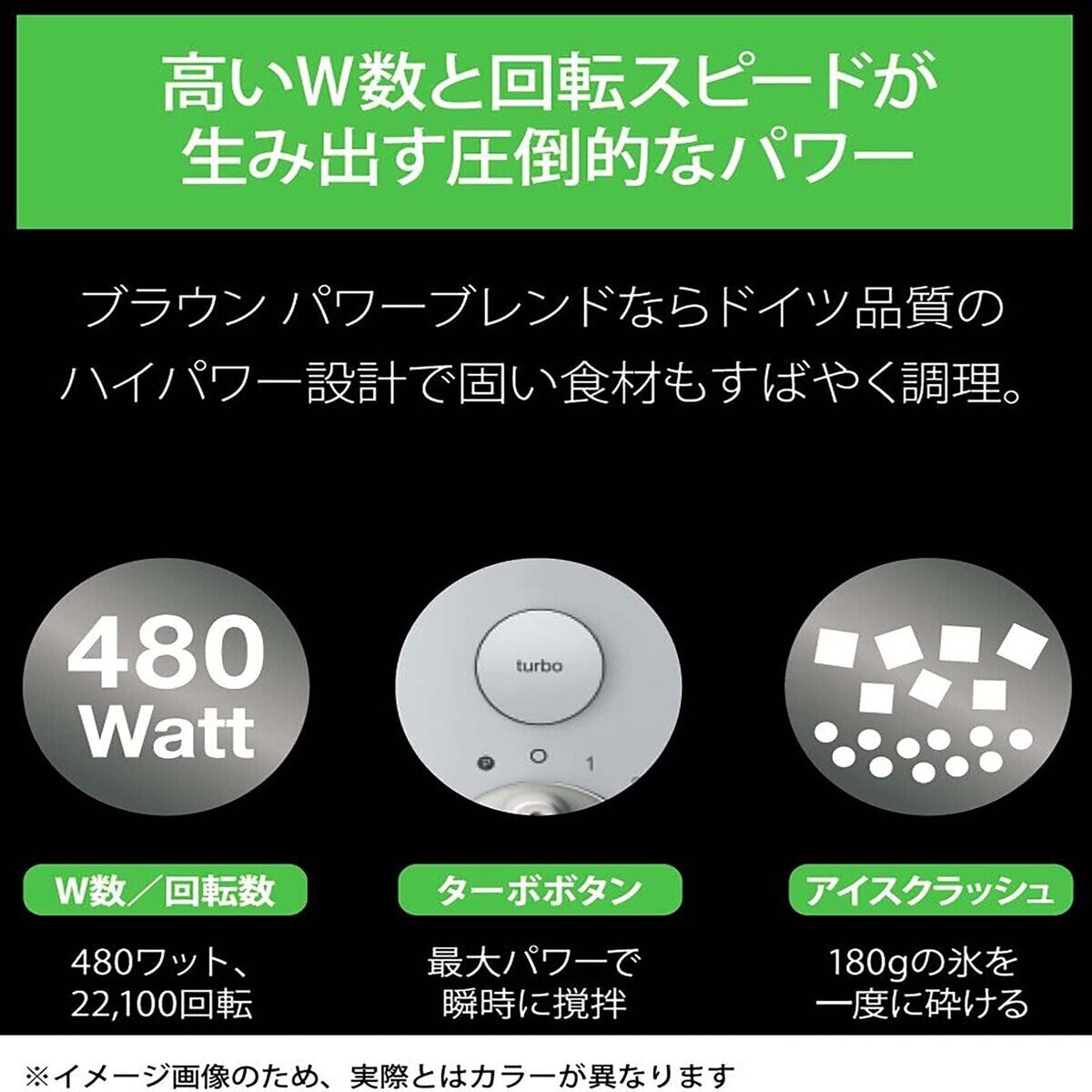 ブラウン パワー ブレンド3 JB3060BK