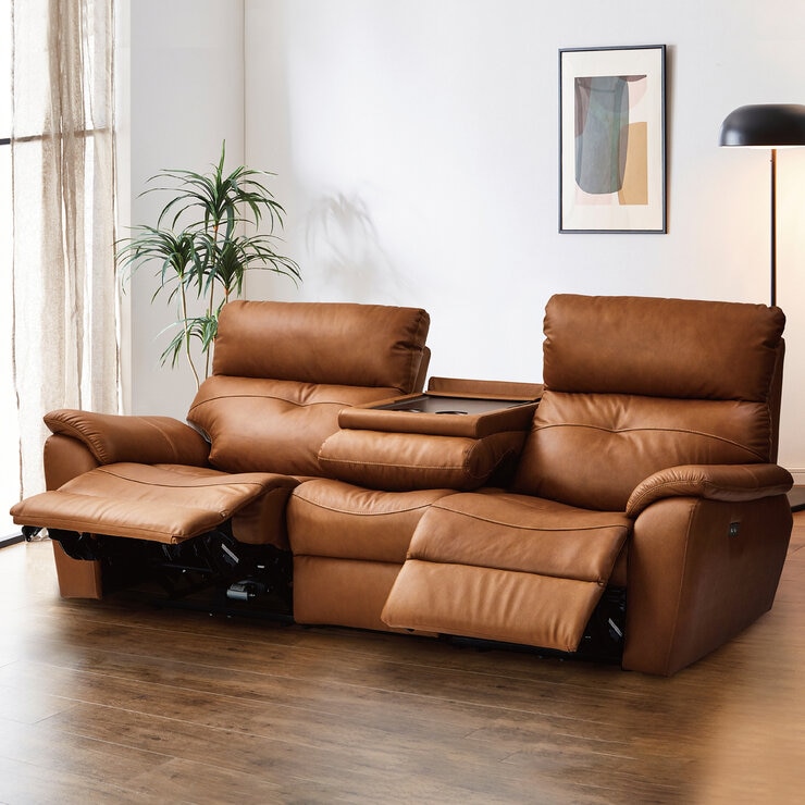 関家具 3人掛け電動ソファ ラッフル