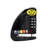 ULAC ディスクブレーキロック AIR ALARM COMBO ブラック