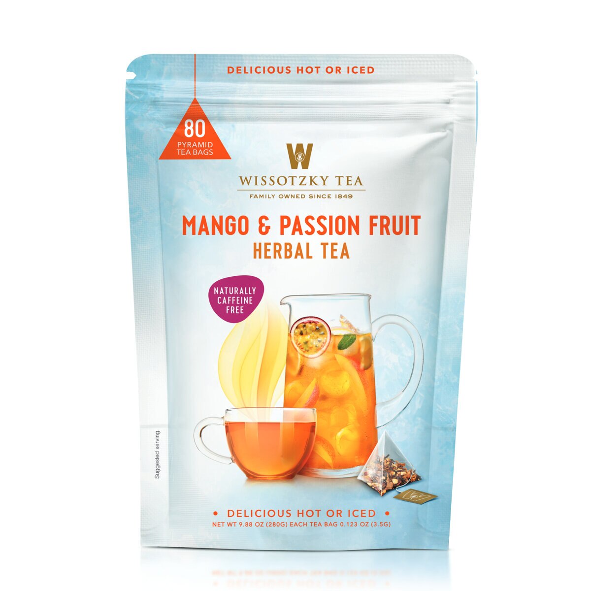 WISSOTZKY マンゴー＆パッションフルーツ ハーバルティー 80バッグ Costco Japan